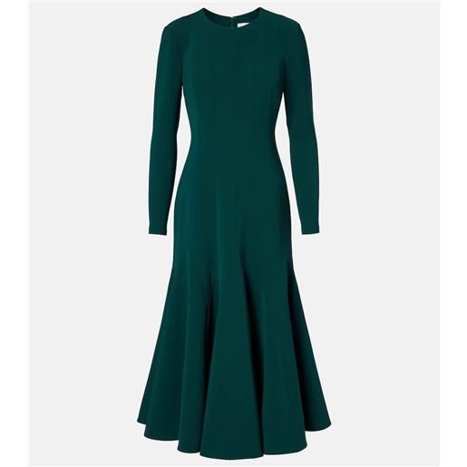 Carolina Herrera abito da cocktail midi in crãªpe
