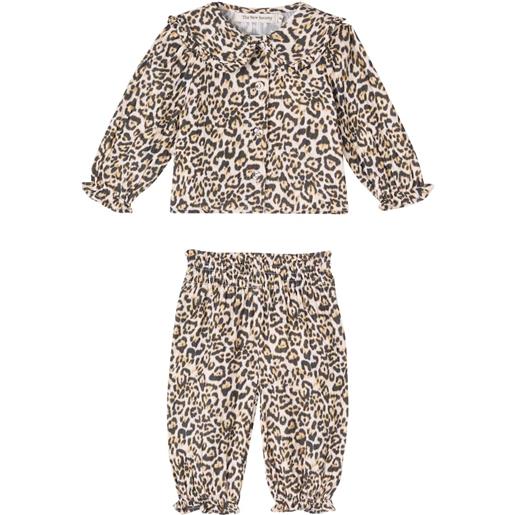 The New Society baby - blusa e pantaloni nelia in cotone