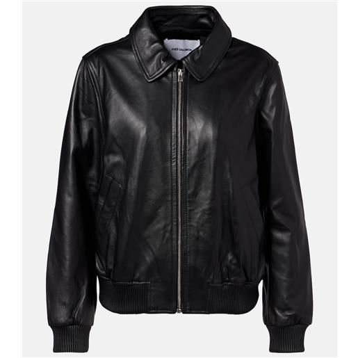 Yves Salomon giacca in pelle