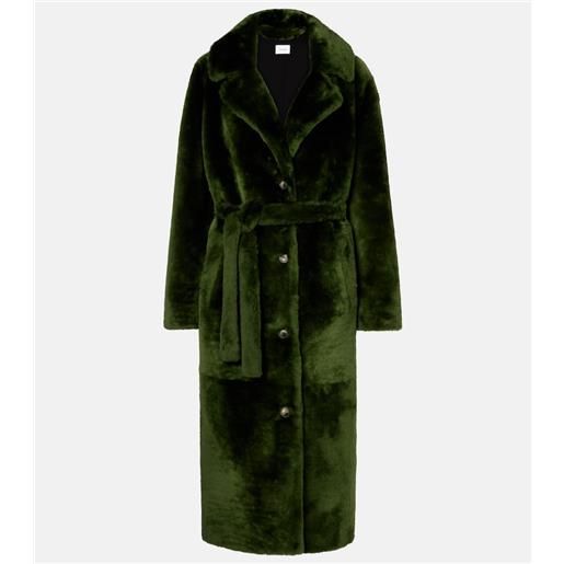 Yves Salomon cappotto in shearling