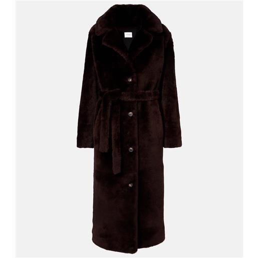 Yves Salomon cappotto in shearling
