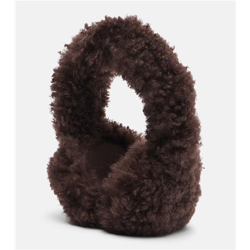 Yves Salomon paraorecchie in shearling