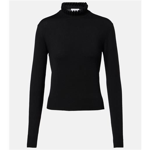 McQueen pullover in misto lana