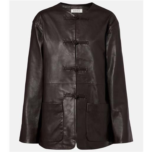 Rohe rã³he giacca marie in pelle