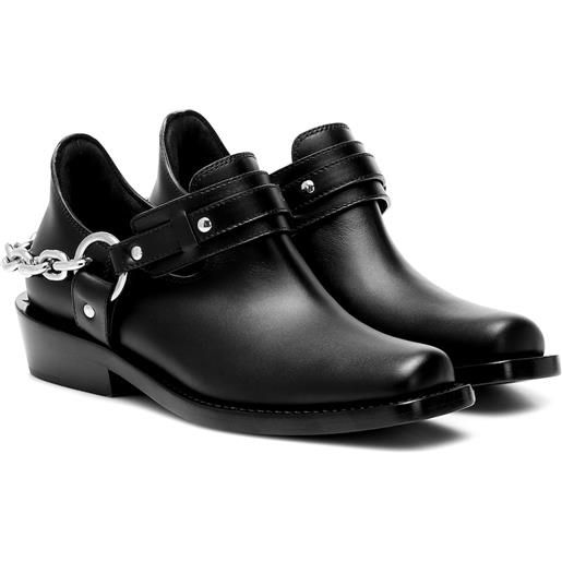 Rabanne stivaletti moto in pelle