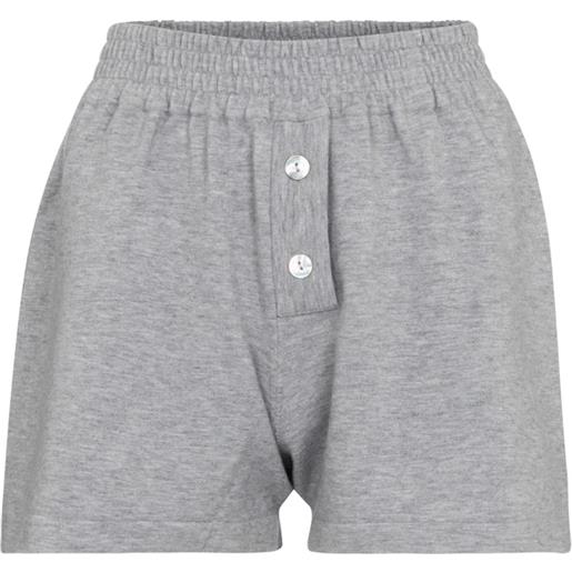 Live The Process shorts in misto cashmere