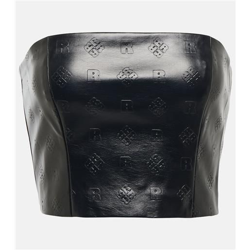 Rotate bustier emili in similpelle