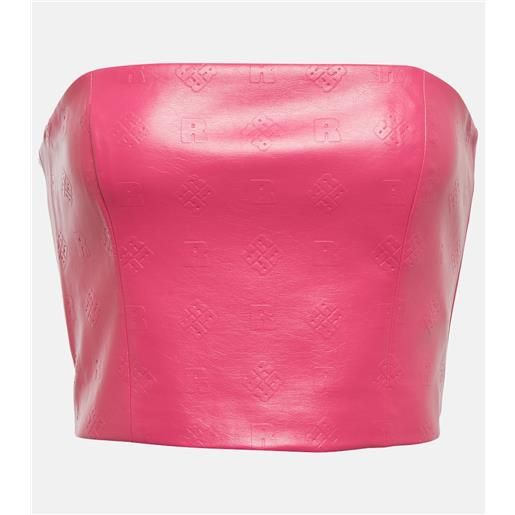 Rotate bustier emili in similpelle