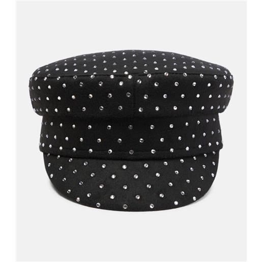 Ruslan Baginskiy cappello in lana con cristalli