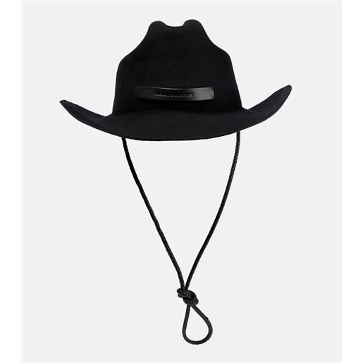 Ruslan Baginskiy cappello con pelle