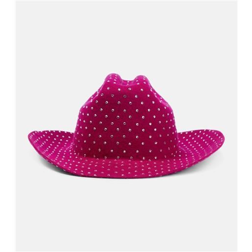 Ruslan Baginskiy cappello in feltro con decorazione