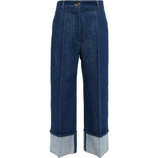 Patou jeans a gamba larga