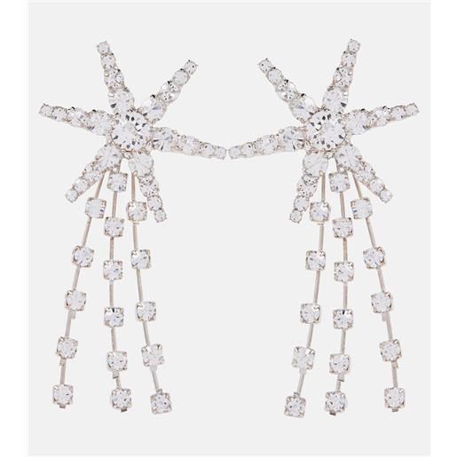 Jennifer Behr orecchini comet con cristalli