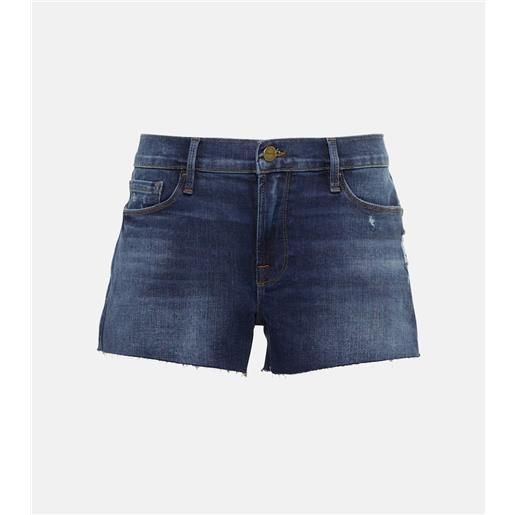 Frame shorts di jeans le cut off