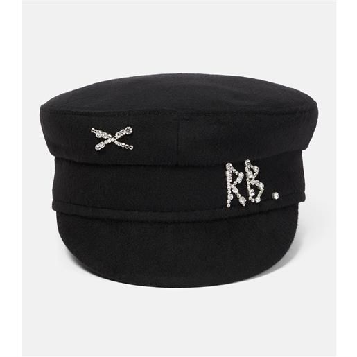 Ruslan Baginskiy cappello baker boy in lana