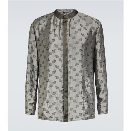 Giorgio Armani camicia in jacquard