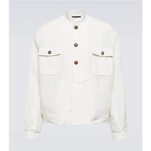 Giorgio Armani blazer in lino e seta