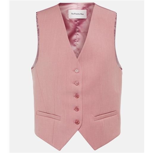 The Frankie Shop gilet gelso
