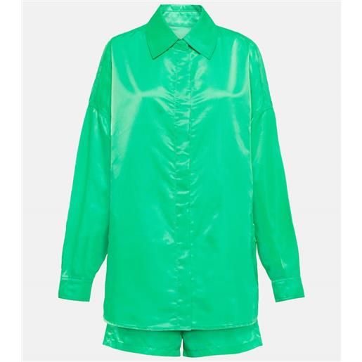 The Frankie Shop giacca e shorts perla