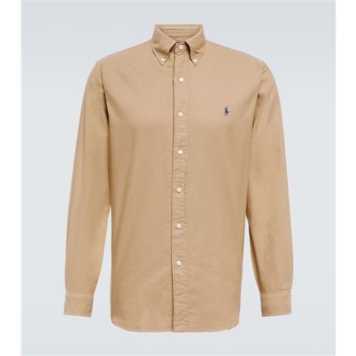 Polo Ralph Lauren camicia in cotone a maniche lunghe
