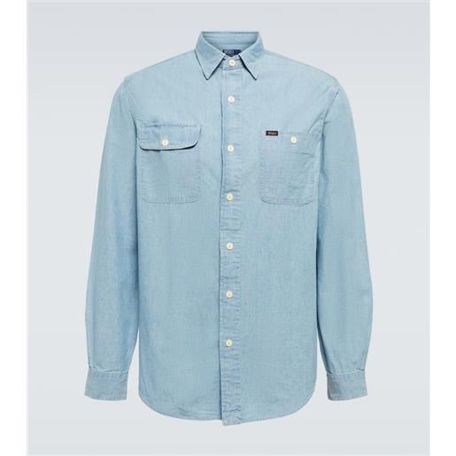 Polo Ralph Lauren camicia in cotone chambray