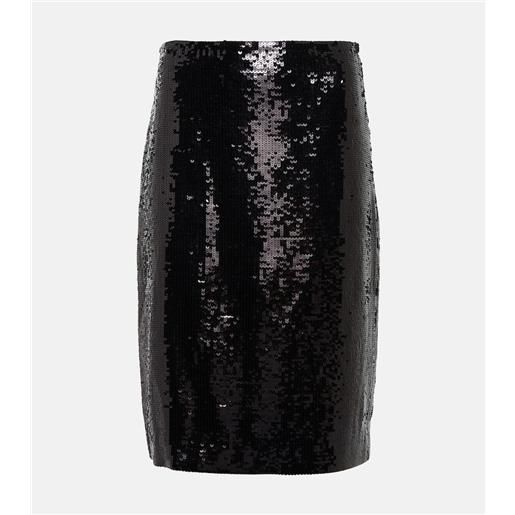 Nili Lotan minigonna bonne con paillettes