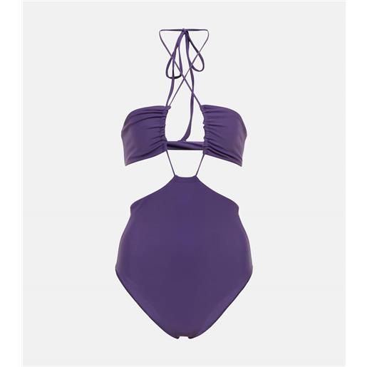 Jade Swim slip bikini incline a vita alta