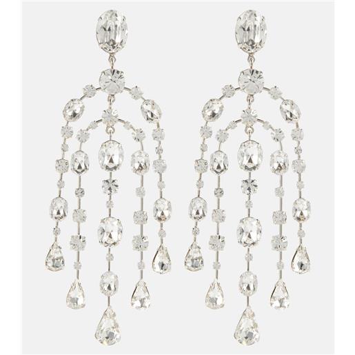 Jennifer Behr orecchini pendenti ophelia con decorazione