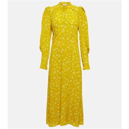 Dorothee Schumacher abito midi eccentric in misto seta