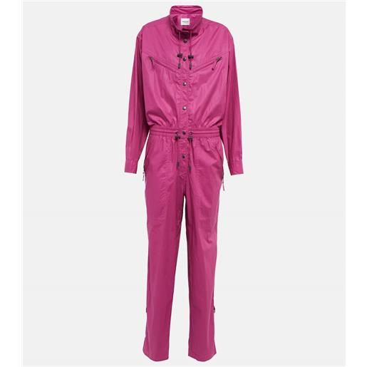 Marant Etoile jumpsuit franca in cotone