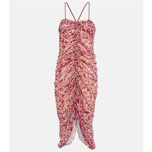 Marant Etoile abito midi falone in georgette