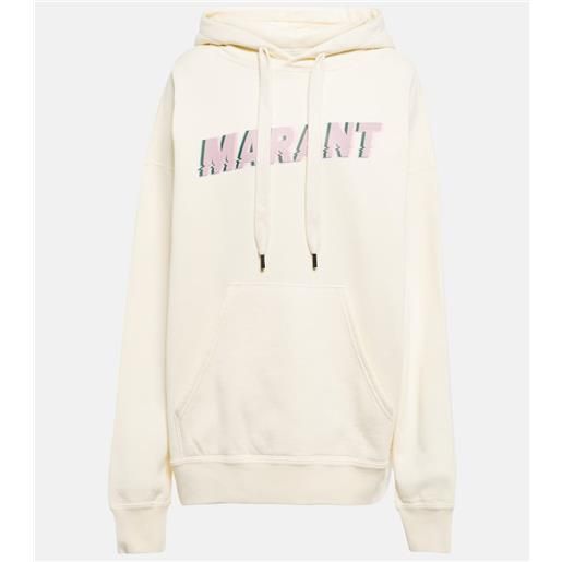Marant Etoile felpa con cappuccio mansel in misto cotone