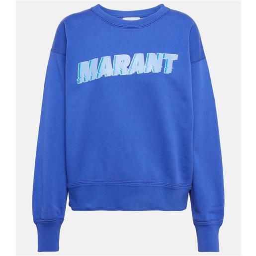 Marant Etoile felpa mobyli in misto cotone con logo