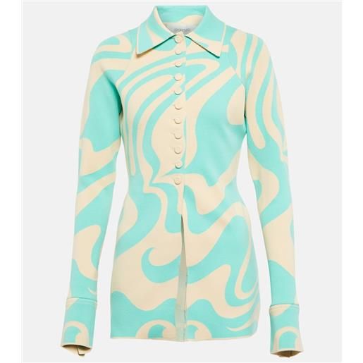 Sportmax blazer soraga in jacquard