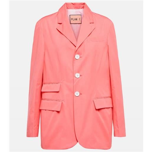 Plan C blazer monopetto in cotone