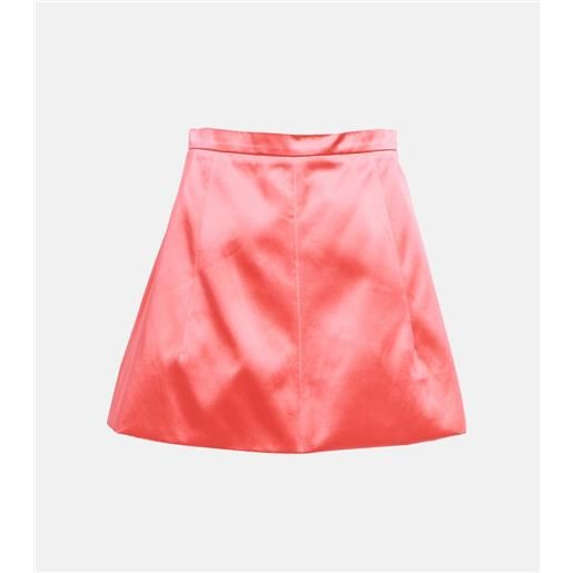 Patou minigonna in raso