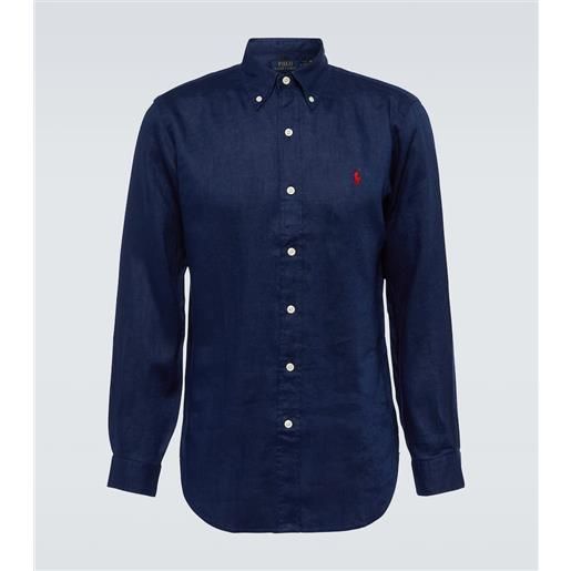 Polo Ralph Lauren camicia slim in lino