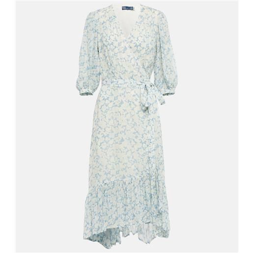 Polo Ralph Lauren abito midi in georgette