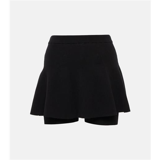 Live The Process skort alba in maglia a coste