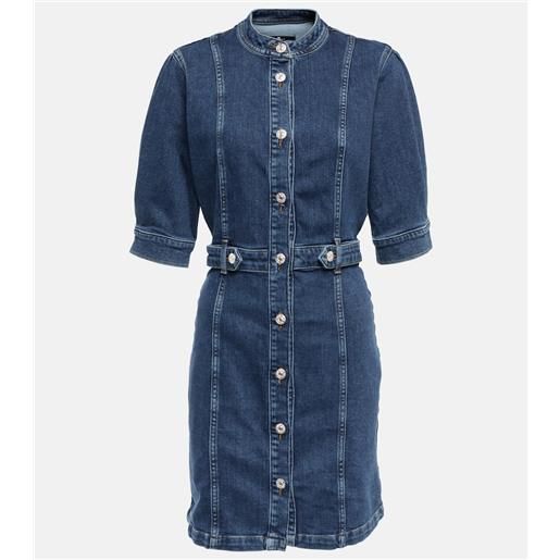 7 For All Mankind miniabito di jeans marina