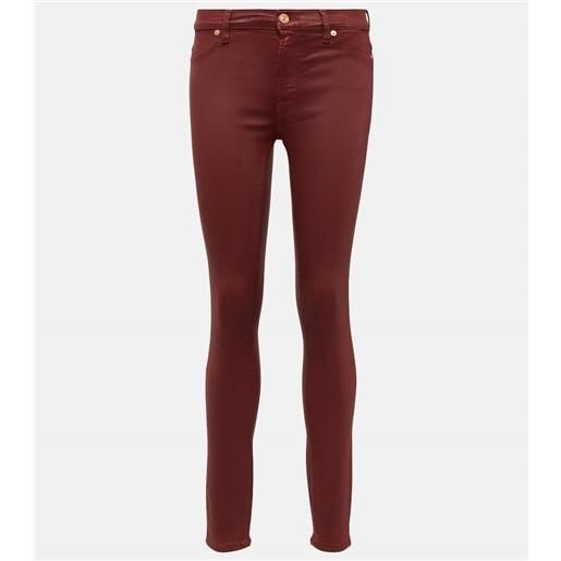 7 For All Mankind jeans skinny a vita alta
