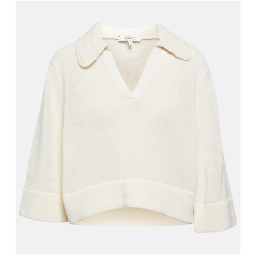 Dorothee Schumacher polo sporty in misto lana