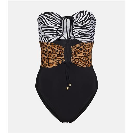 Karla Colletto costume intero con stampa