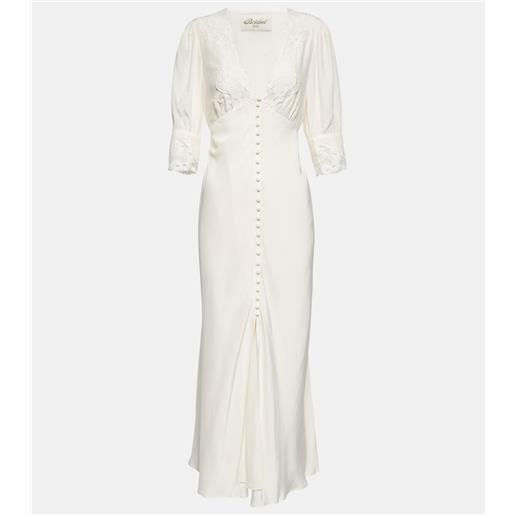 Rixo bridal - abito lungo simone con ricamo