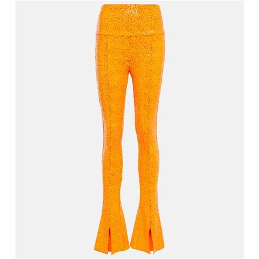 Norma Kamali leggings slim a vita alta