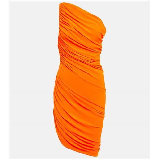 Norma Kamali miniabito diana in jersey