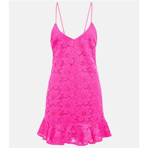 Rotate abito sottoveste in pizzo