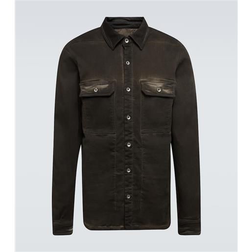 Rick Owens camicia di jeans