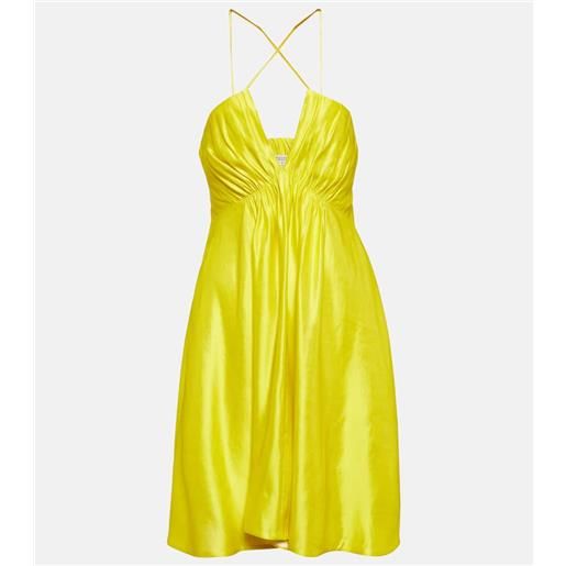 Dorothee Schumacher miniabito in misto canapa