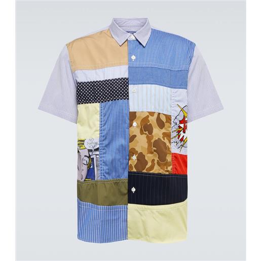 Junya Watanabe x roy lichtenstein - camicia in cotone
